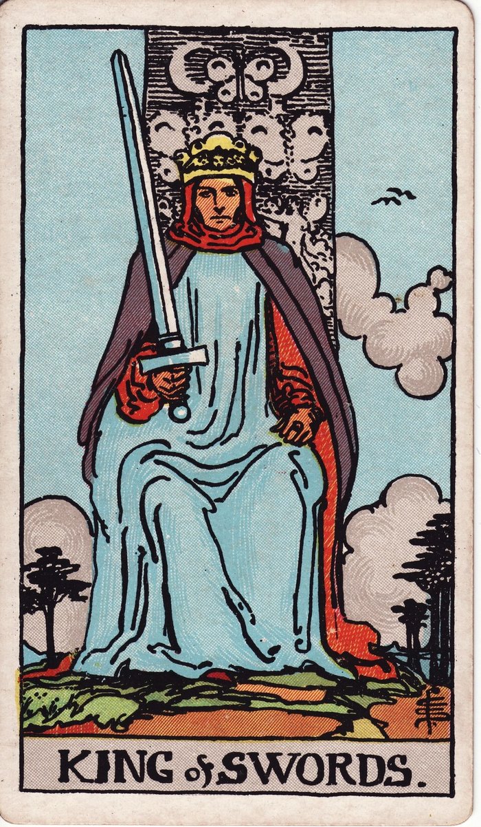 Король Мечей - карта Таро